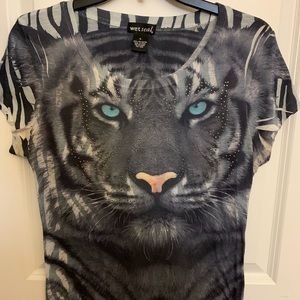 Tiger Faced T-Shirt